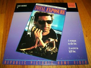Total Exposure Laserdisc Ld Rare Great Film Jeff Conaway