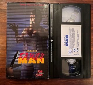 Return Of The Family Man (1989) Rae Don Vhs - Ultra Rare Slasher
