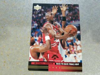 Michael Jordan Chicago Bulls 93 - 94 Upper Deck Ud Spanish 171 Rare Oddball