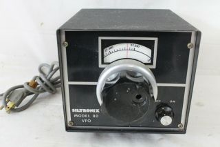 Vintage Model 80 Siltronix Ham Cb Radio Vfo Equipment Rare
