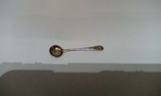 Vintage Tiny Miniature Silver Hallmarked Spoon Or Ladle - Crafting Jewellery