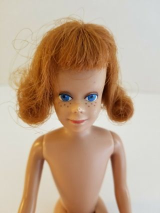 Vintage Barbie Friend Midge Auburn Hair Doll Mattel 1960s Not Orginal Body