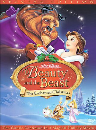 Beauty And The Beast: An Enchanted Christmas Rare Kids Dvd Special Edition