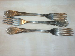 Silver Italy Crown 800 Cutlery 6 Knives 4 spoons 3 forks - Not 2