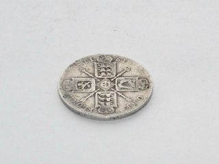 Collectible Antique Silver George V British One Florin Coin 1911.