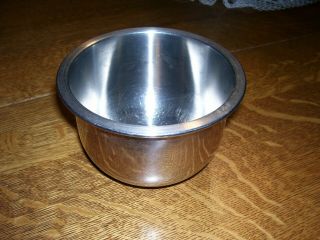 Rare Vintage West Bend Heavy Stainless Steel Bowl Master 1 1/2 Qt Mixing Bowl