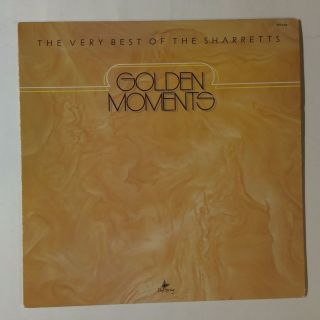 The Sharretts - Golden Moments - The Very Best Of - Ex/ex 1982 Rare Vinyl Lp