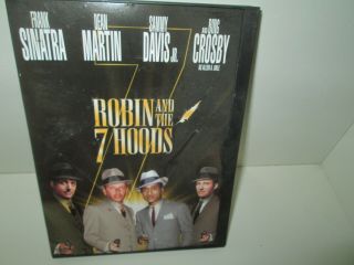 Robin And The 7 Hoods Rare Dvd Rat Pack Sinatra Dean Martin Sammy Davis Bing 