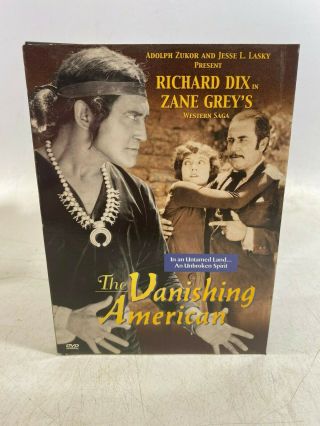 The Vanishing American (dvd,  2000,  Image Entertainment) Rare,  Like