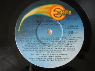 RARE LATIN CUMBIA SALSA LP EX SONORA LOS DINAMICOS,  FIESTA CONTINUA,  ECUADOR 3
