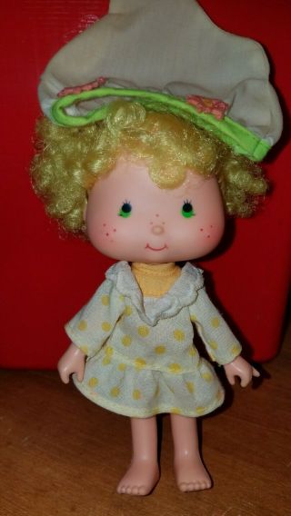 Vintage Strawberry Shortcake Lemon Meringue Doll Kenner 80 