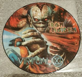 Iron Maiden Virtual Xi Rare Picture Disc Promo