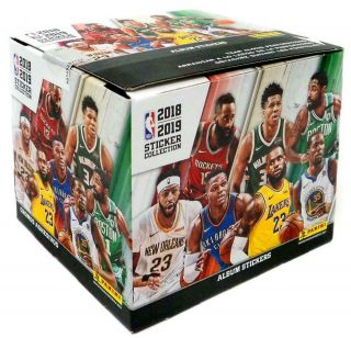 2018 - 19 Panini Nba Stickers Box Luka Doncic Rookie Rare Collect 50 Pack