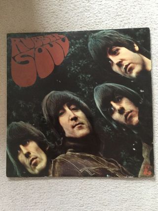 The Beatles Rubber Soul Rare Vinyl Lp Record Album Mono