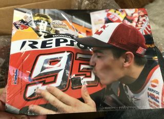 2016 Honda Hrc Official Motogp Yearbook.  Rare.  Marquez/pedrosa.