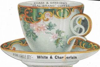 Antique Advertising / Trade Card Chase & Sanborn 