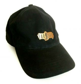 Farscape Licensed Black Baseball Cap Hat - Copper Metal Logo - Rare