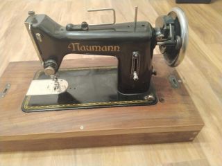 Antique Naumann Handcrank Sewing Machine