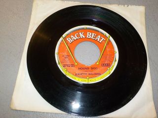 Jeanette Williams " Hound Dog/feel Heartbreak " Rare Promo Vinyl 45 Record Re5675