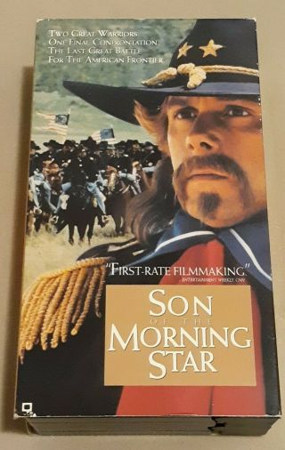 Son Of The Morning Star 1991 2 Vhs Gary Cole Rosanna Arquette Custer Action Rare