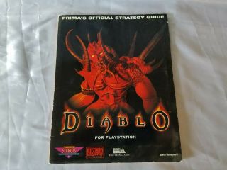 Diablo Ps1 Prima Official Strategy Guide - Steve Honeywell - Rare