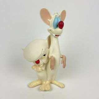 Pinky And The Brain 1995 Warner Brothers Character Statue Rare Vintage