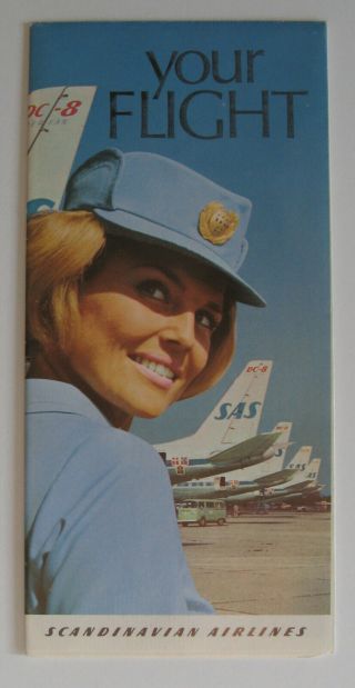 Sas - Scandinavian Airlines System Rare Seat Assignment Cards And Other Ephemera