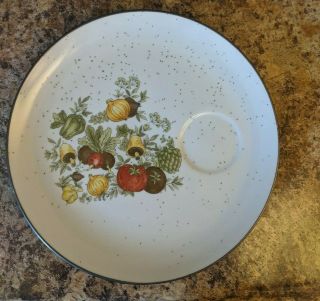 Rare " Spice Of Life " Set Of 5 Breakfast Plate 