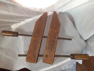 Antique Jorgensen Wood Clamp 2 12 Inchs Long