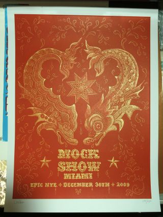 Mock Show Miami David Welker Limited Edition Rare Screenprint