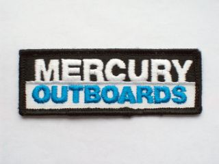 Vintage Mercury Outboards Embroidered Patch