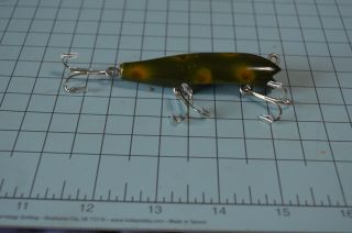Vintage Lure Ey Unknown Darter Style Frog Pattern