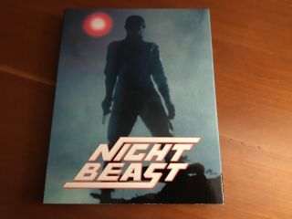 Night Beast (blu - Ray/dvd,  Vinegar Syndrome,  Includes Rare Oop Slipcover)