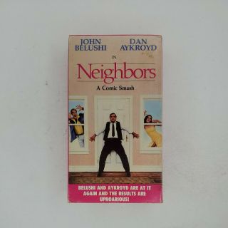 Neighbors (vhs,  1981) Dan Aykroyd,  John Belushi,  Cult Comedy Classic Video Rare