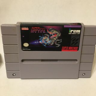 R - Type (nintendo Snes,  1991) Cartridge Only - And