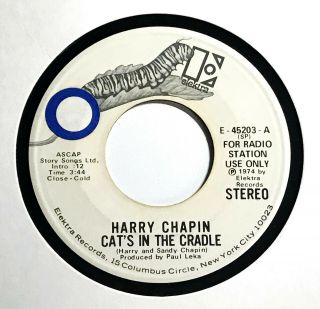 Harry Chapin 45 Record " Cat 