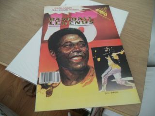 Hank Aaron - Baseball Legends Comic Book Rare Braves