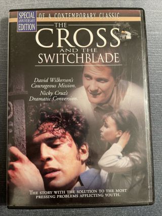 The Cross And The Switchblade (dvd) Rare 1970 Drama Biography Oop