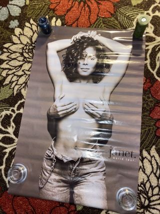 Janet Jackson Issue 687 (hands) World Tour Poster 1993 24 X 30 Poster Vtg Rare