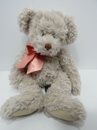 Russ Berrie Toys From The Past " Alanna " Teddy Bear 13 " Fluffy Plush Toy