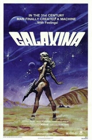 Galaxina 27x41 Movie Poster Rare Style A 1980 Dorothy Stratten