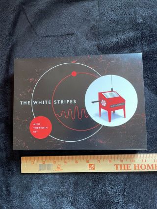 White Stripes Mini Theremin Kit Rare