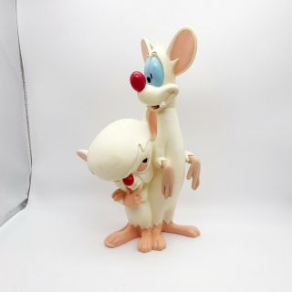 Pinky And The Brain 1995 Warner Brothers Vinyl Pvc Character Statue Rare Vintage