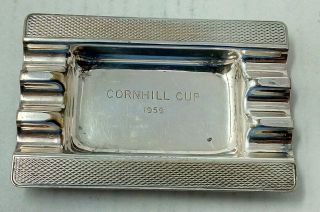 Vintage Cornhill Cup 1959 Silver Plated Ashtray
