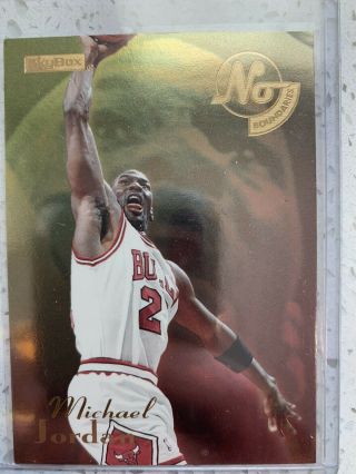 Michael Jordan 1995 Skybox E - Xl No Boundaries Foil Insert Rare
