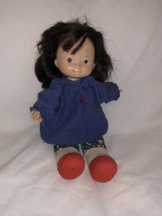 Vintage 1978 Fisher Price Jenny 13 " Lapsitter Doll Plush Stuffed 201
