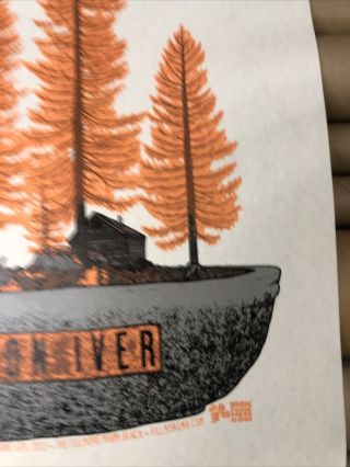 Bon Iver Rare Limited Edition Event Silk Screened Poster 3
