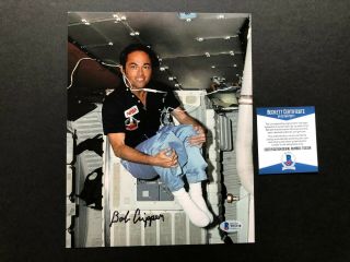 Bob Crippen Rare Signed Autographed Astronaut Sts - 1 8x10 Photo Beckett Bas