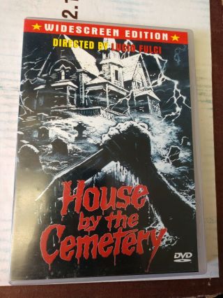 House By The Cemetery (2000,  Dvd) Lucio Fulci Rare Oop Italian Horror Cult Movie