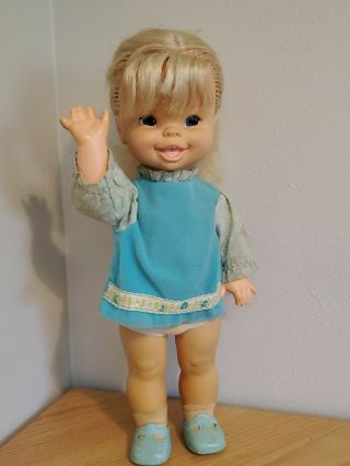 Vintage Cathy Quick Curl 1972 1973 Mattel With Outfit